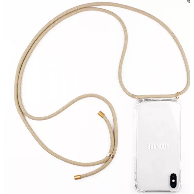 Halskette Lookabe loo008 gold nude – tragbares Smartphone-Accessoire-Anhänger