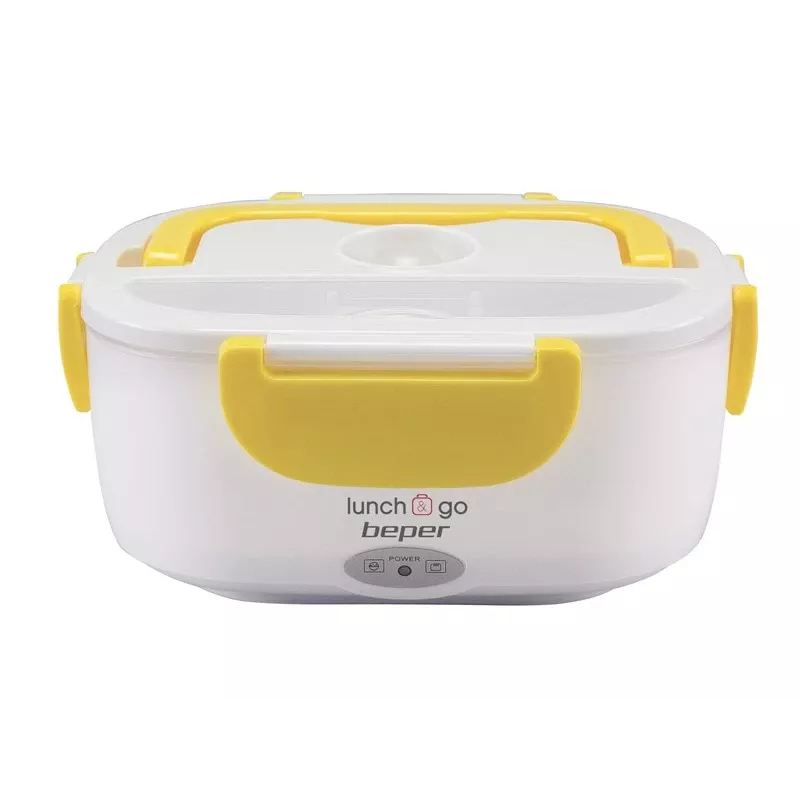 Elektrische Lunchbox Beper 90.920G – 1 L Speisewärmer, gelb