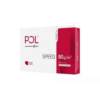 Kopierpapier Igepa POLSPEED A4 80 g/m² 500 Blatt — Multifunktions-Büropapier, FSC, ECF, pH-neutral