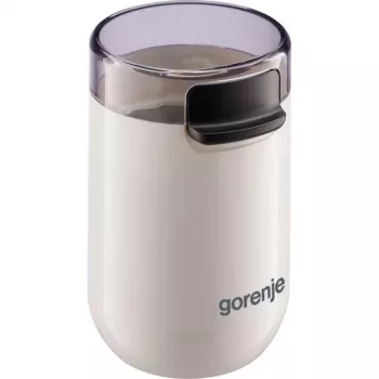 Gorenje | Kaffeemühle | SMK150SW | 150 W | Bohnenkapazität 45 g | Deckelsicherheitsschalter | Weiß