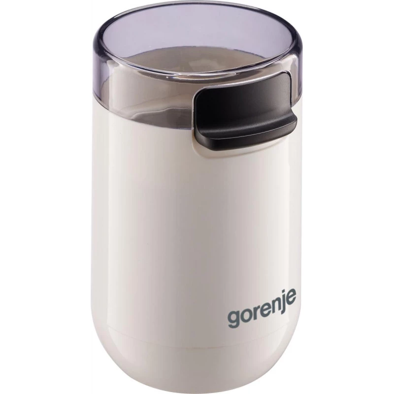 Gorenje | Kaffeemühle | SMK150SW | 150 W | Bohnenkapazität 45 g | Deckelsicherheitsschalter | Weiß