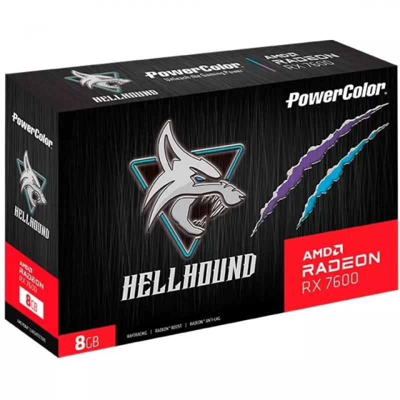 Grafikkarte AMD Radeon RX 7600 8 GB GDDR6