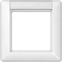 Wandplatte JUNG AS 581 NA WW Weiß, Duroplast, 80,5×80,5 mm