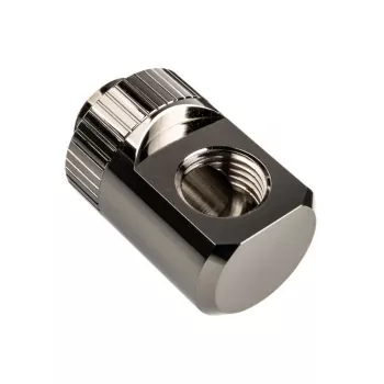 EK Water Blocks EK-Torque Adapter 90 Grad G1/4 Zoll AG auf G1/4 Zoll IG – drehbar, nickel Silber