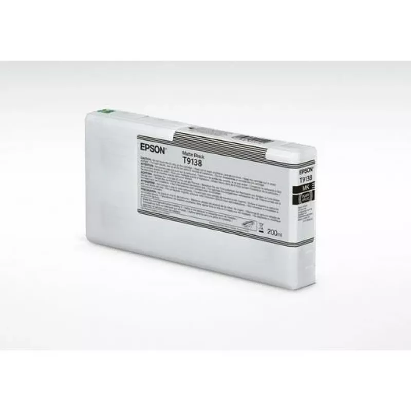 Tintenpatrone Epson T9138 Mattschwarz 200 ml – Mattschwarze Tintenpatrone