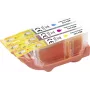 Renkforce Tinten-Kombipackung ersetzt Canon CLI-526 CMY (4541B009) kompatibel Cyan, Magenta, Gelb RF-5688328 (RF-5688328)