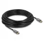 Aktives optisches DisplayPort 2.1 Kabel DELOCK 8K 60Hz 40Gbps 25m