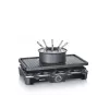 Raclette Grill Severin RG 2347 8 Personen 1400 W Schwarz