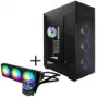 InWin Modfree Deluxe Big-Tower Tempered Glass + InWin NR36 ARGB AiO Wasserkühlung - 360 mm