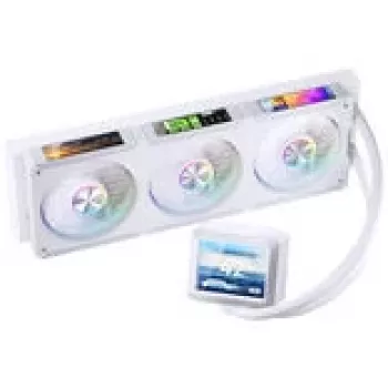 Jonsbo TF3-360SCW AiO Flüssig-CPU-Kühler 360 mm, ARGB, Weiß