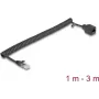 Netzwerkkabel DeLOCK 90672 RJ-45 Cat5e 3 m Schwarz