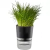 GEFU BOTANICO Kräutertopf freistehend Kunststoff, Edelstahl Schwarz