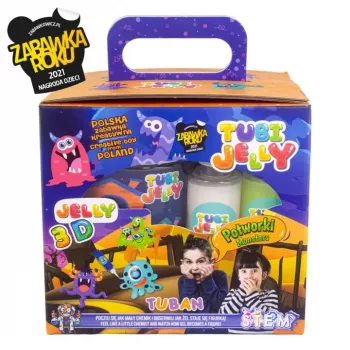 Kleines Aquarium-Gelee-Set TUBAN TU3329 — 6 Farben, kleine Monsterfiguren