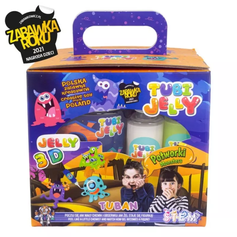 Kleines Aquarium-Gelee-Set TUBAN TU3329 — 6 Farben, kleine Monsterfiguren
