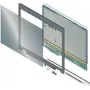 3M ALCF-P-KIT-MATTE Rahmenloser Blickschutzfilter für Displays