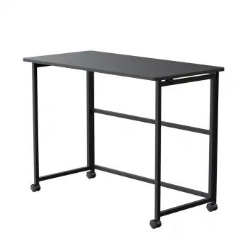 Maclean Klapptisch, schwarz, mobil, 100 x 50 cm, max. 50 kg MC-1250 B