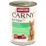 animonda Carny Nassfutter für Katzen 400 g – hoher Fleischanteil, getreidefrei, Huhngeschmack, für Kätzchen