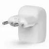 Belkin WCA006VF1MWH-B6 Ladegerät für Mobilgeräte Smartphone Weiß AC Schnellladung Indoor