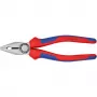 Knipex Universalzange, 2-Komponenten-Griffe, 200 mm