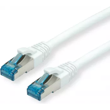 VALUE S/FTP PiMF Patchkabel Cat.6A Kl. EA Weiß 0,15m - FTP - PIMF (21.99.1985)