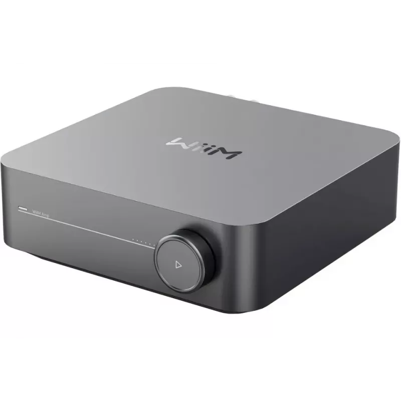 WiiM Amp Dunkelgrau – Stereo-Streaming-Verstärker