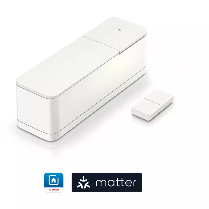 Tür-/Fensterkontakt II [+M] Sensor von Bosch Smart Home – Öffnungsmelder, weiß, 3er-Pack