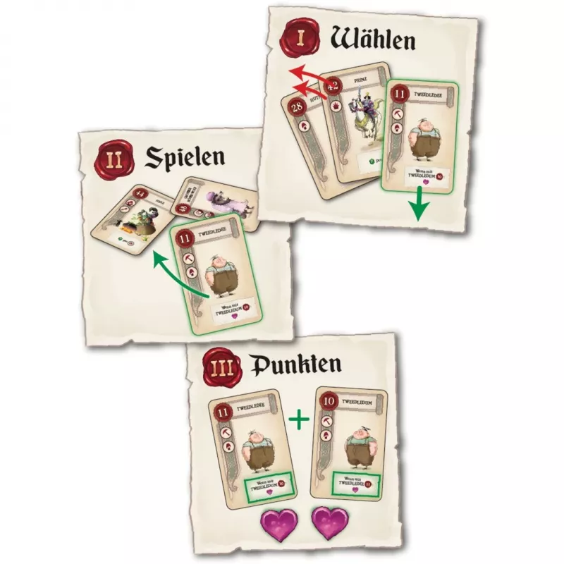 3 Chapters, Kartenspiel