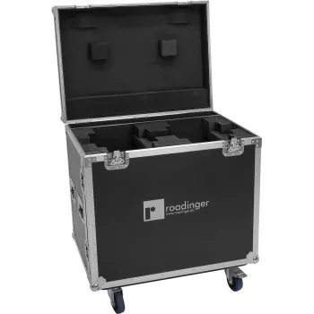 Roadinger Flightcase für 2x DMH-380 – strapazierfähiger Transportkoffer, Modell 31005242