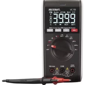 VOLTCRAFT VC151 Hand-Multimeter digital CAT III 600 V Anzeige (Zählungen): 4000 (VC-12232385)
