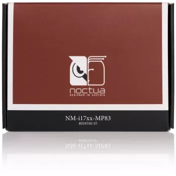 Montageset Noctua NM-I17XX-MP83 für LGA 1700, silberne Montagekomponenten