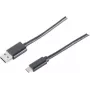 USB-Kabel S/CONN 14-10005 USB 2.0 1m USB A USB C Schwarz