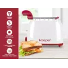 Toaster Beper P101TOS100 2-Scheiben Kompakt-Design, Edelstahlgehäuse, einstellbare Bräunung