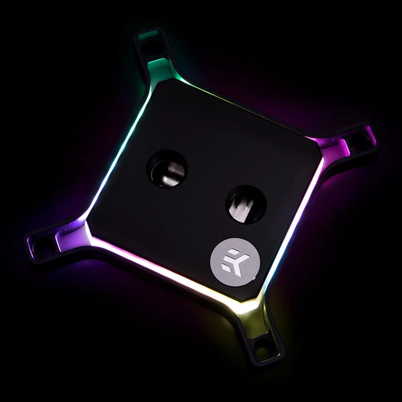 Water block EK Water Blocks Acetal Kupfer POM Schwarz