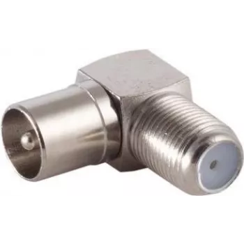 IEC-Winkeladapter ShiverPeaks 85209 – F-Buchse auf IEC-Winkeladapter