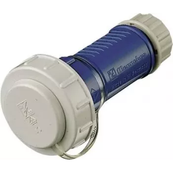 Kupplung Schuko 10833 16A2P+E 230V DWD Blau (10833)