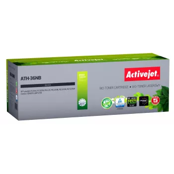 Kompatible ActiveJet Tonerkartusche ATH-36NB Supreme für Canon/HP, schwarz, 2000 Seiten, Einzelpack