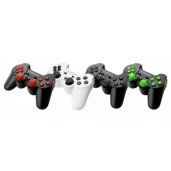Esperanza EGG107K Gaming-Controller Gamepad PC, PlayStation 3 Analog / Digital USB 2.0 Schwarz