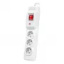 Steckdosenleiste ARMAC MULTI M3 PROTECTING POWER STRIP, 3 Steckdosen, 3 m Kabel, grau