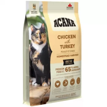 ACANA Homestead Harvest - Trockenfutter für Katzen - 4,5 kg