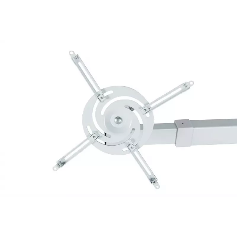 Wandhalterung AVTEK WallMount Next 1200 — Stahl, weiß, teleskopisch, 360° schwenkbar, neigbar ±42°, max. Belastung 20 kg