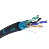 Netzwerkkabel Extralink Twisted pair CAT5E FTP Outdoor 305m Schwarz