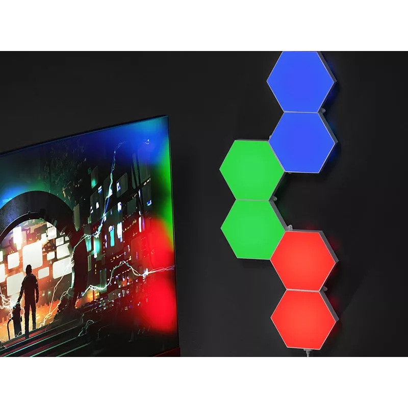 Einbau-RGB-LED-Panel TRACER Smart Hexagon Tracer 47256 Ambience TRAOSW47256