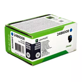OEM Lexmark 24B6008 Cyan 3000 Seiten Original Toner OLEX24B6008