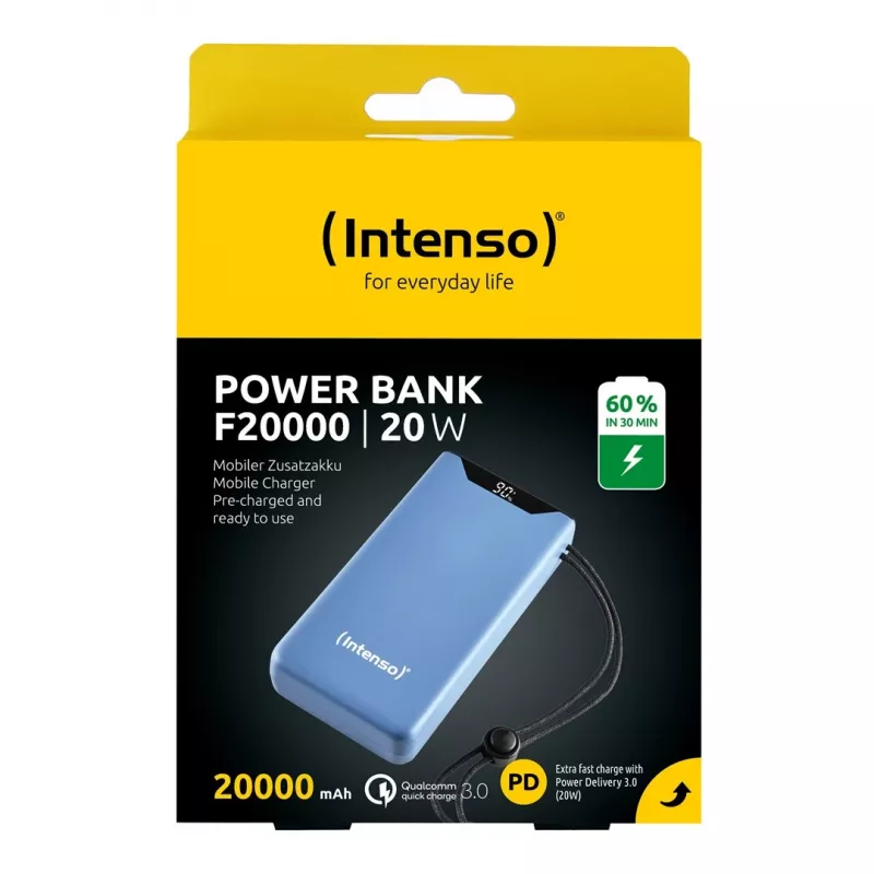 Intenso 7332055 Powerbank Lithium-Polymer (LiPo) 20000 mAh Blau