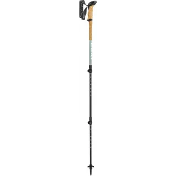 Trekkingstöcke Leki Makalu Lite verstellbar 90–125 cm, grau-grün