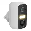 Safer 3L, IP-Überwachungskamera, Außenbereich, kabellos, Amazon Alexa und Google Assistant, Wandmontage