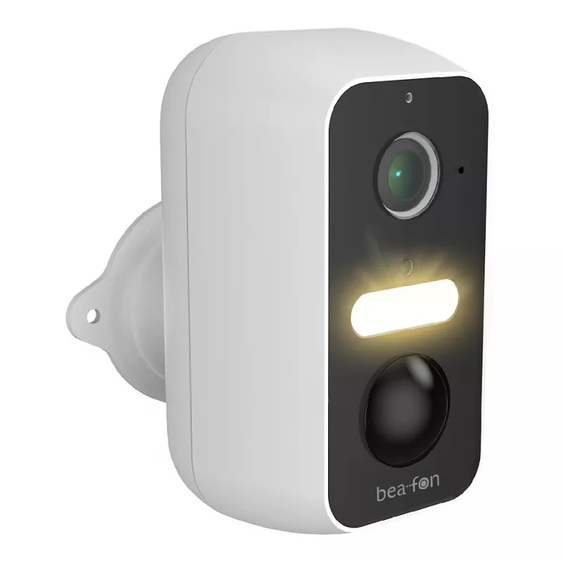Safer 3L, IP-Überwachungskamera, Außenbereich, kabellos, Amazon Alexa und Google Assistant, Wandmontage