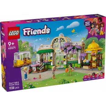 LEGO set LEGO FRIENDS 42671 Pflanzen-Café & Blumenladen Spielset mit Café- und Blumenladenfunktionen