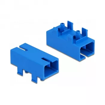 LWL-Kupplung für PCB SC Simplex Buchse auf SC Simplex Buchse Singlemode Blau
