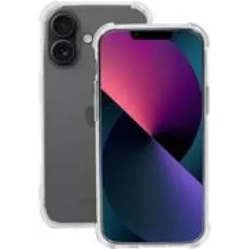 Mobilis R Series für iPhone 16 - Transparent - Weichbeutel (057033) Gehärtetes Glas-Displayschutz